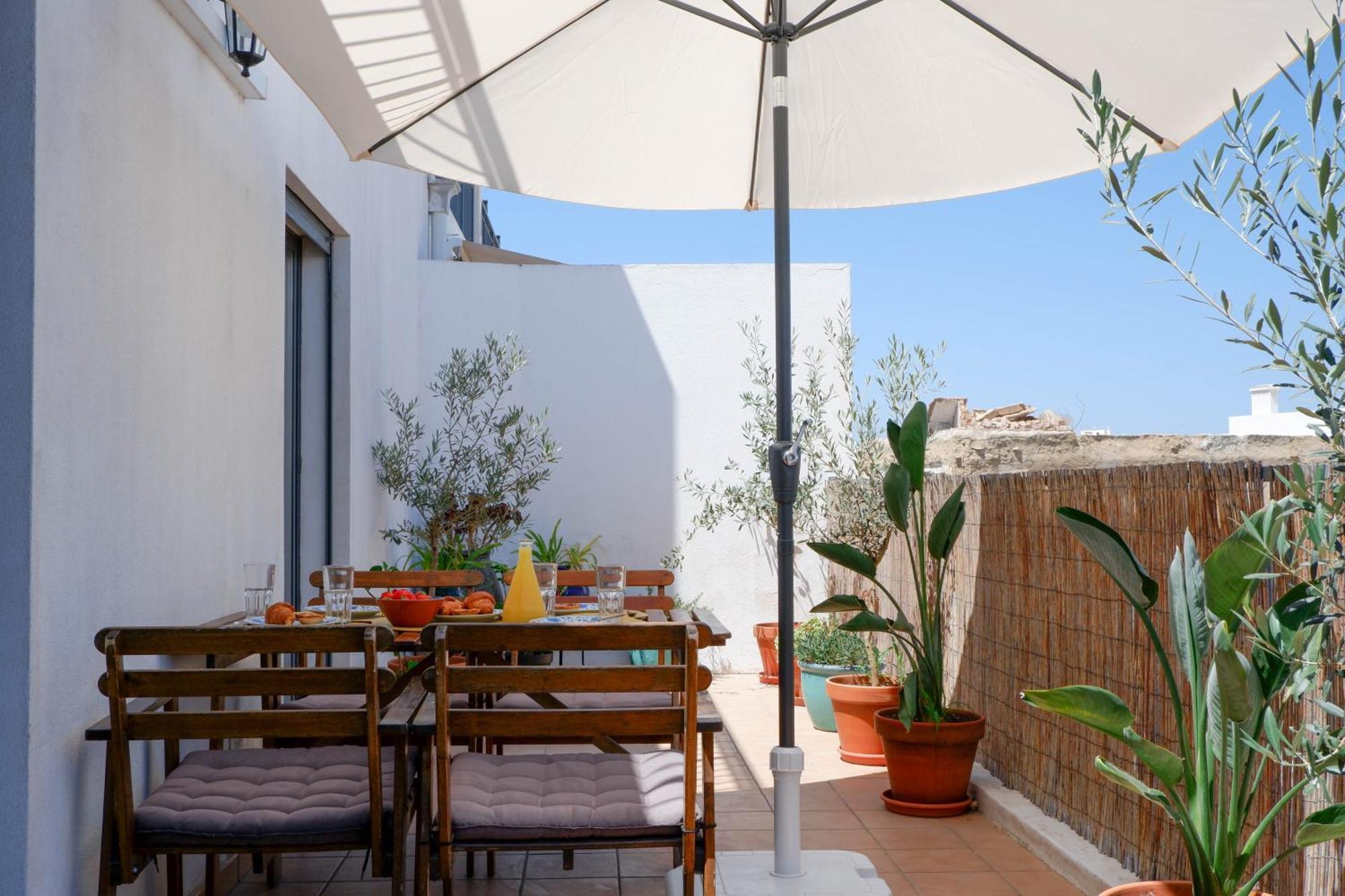 Spacious Terrace, Swimming Pool, Private Parking Olhão Buitenkant foto